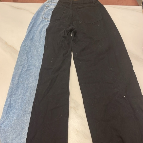 Medium black and denim jeans - Picture 2 of 2